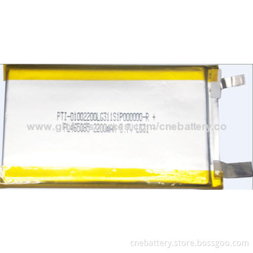 Li-polymer Battery, 3.7V Voltage, 2,000mAh High Capacity for Tablets, Watches, Portable Devices
